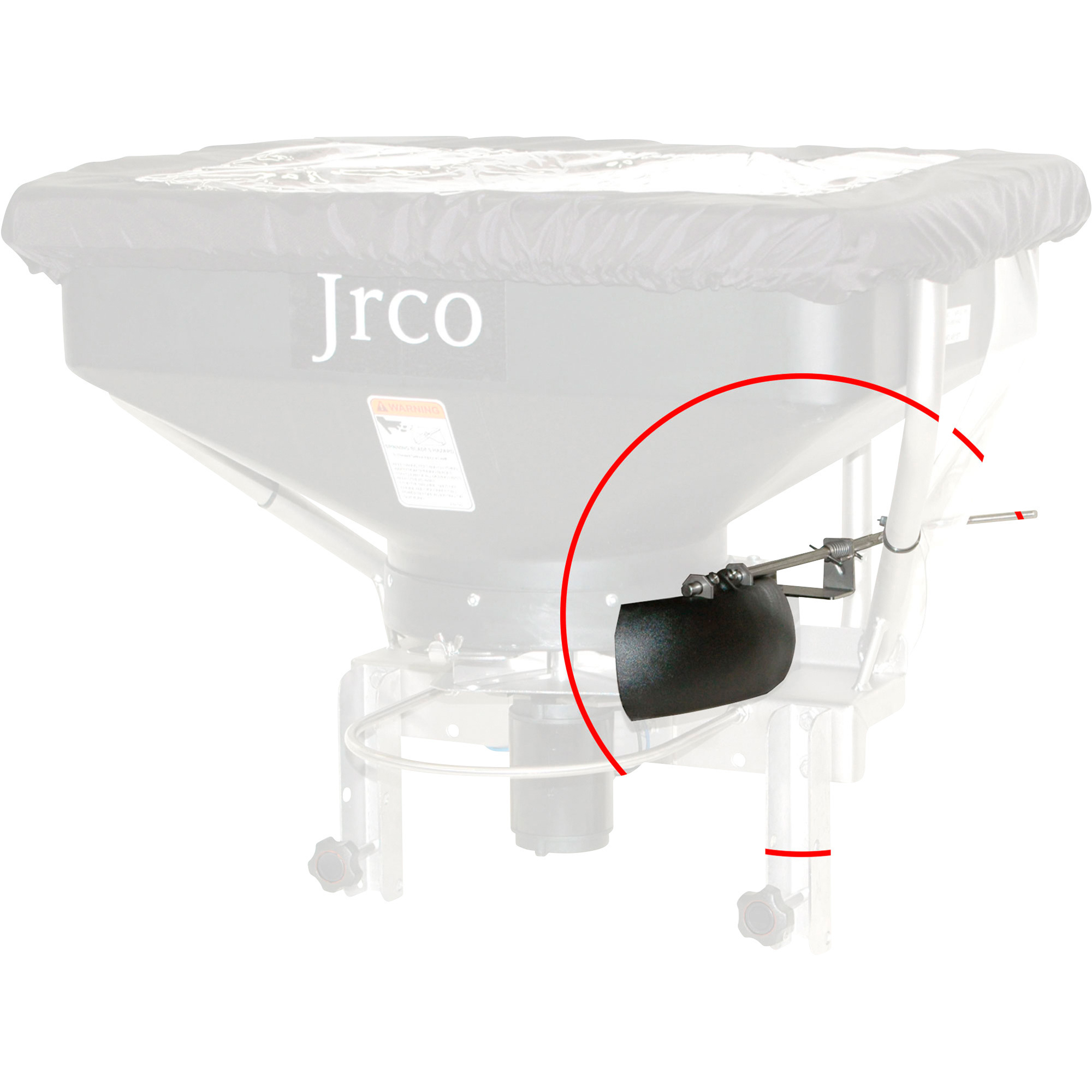 JRCO, SPREADER SIDE DEFLECTOR KIT, Model# 7053.JRC